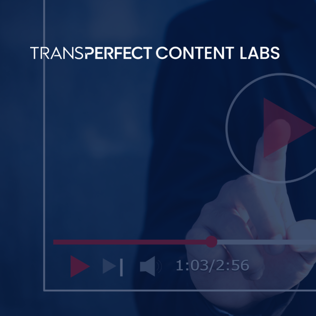 A person pushing play button on a video on a touch screen.