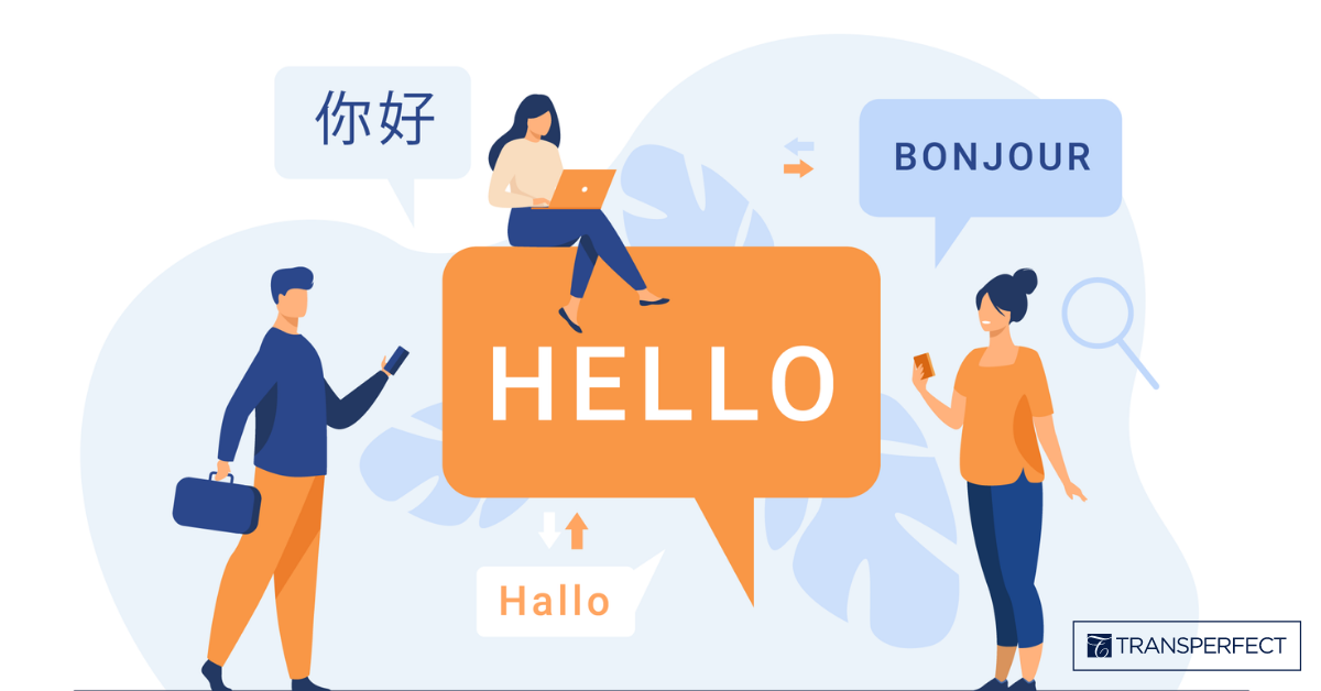 People saying hello in different languages