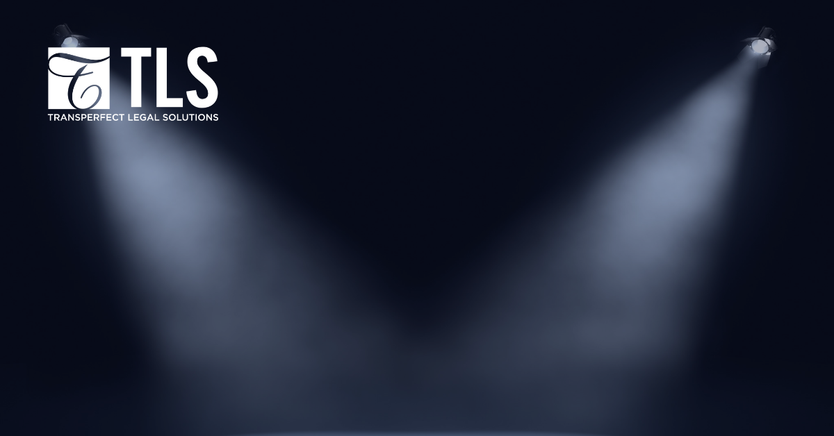 Navy Blue Background with Lights on Left and Right side 