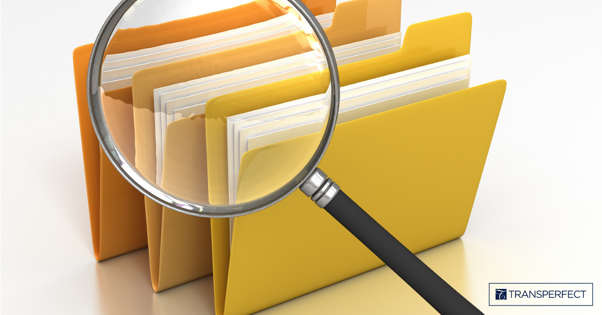 Yellow Folder with Documents Inside