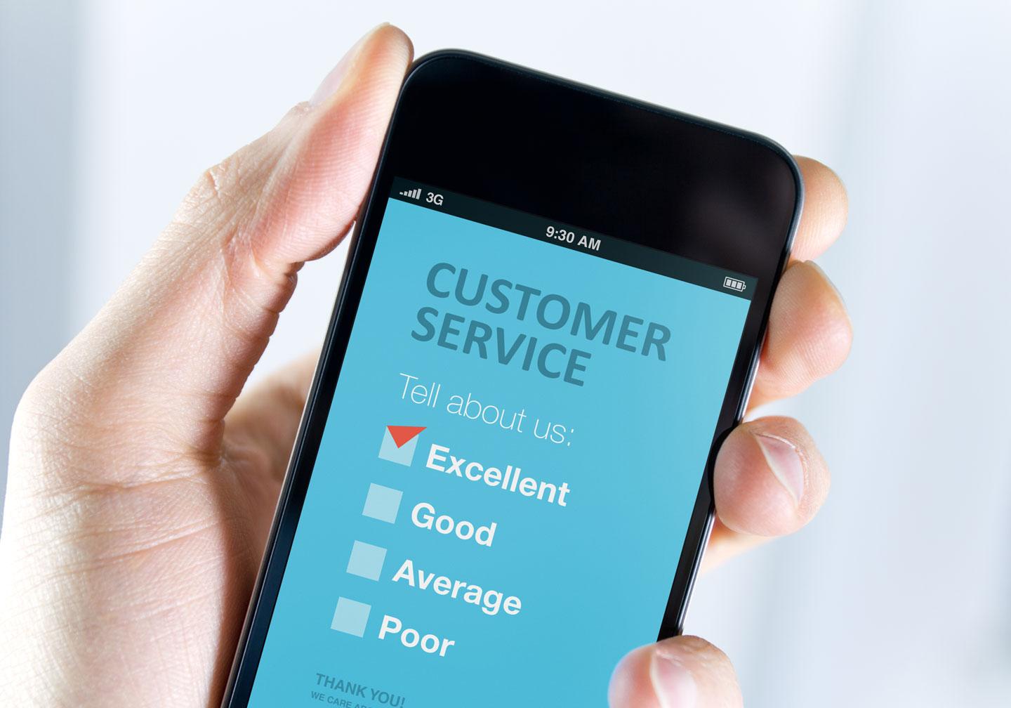 hand-phone-customer
