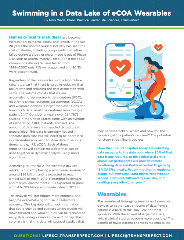 eCOA Wearables